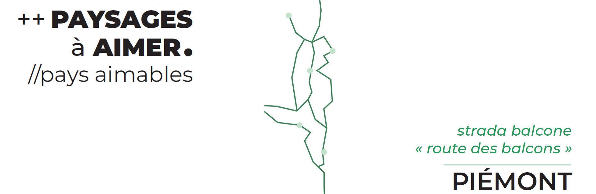 Strada balcone Piémont
